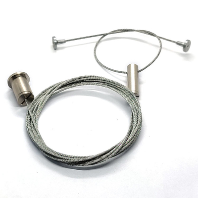 Helle Suspendierung Kit With Adjust Cable Gripper und rostfreies Drahtseil