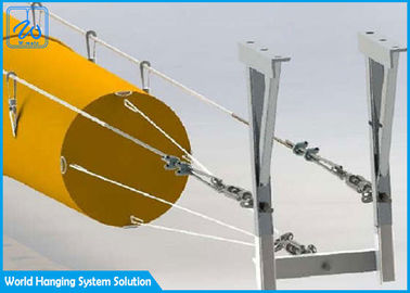 Industrielles Ausrüstungs-Lufteinlass-Endstück-Suspendierungs-System 2/5mm HVAC hängendes verkabeln Durchmesser