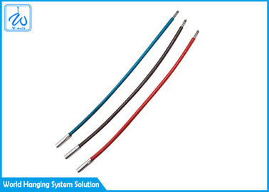 Überzogene Kabeldurchhang-Schlüsselring-Gummiversammlung, starker flexibler Stahldraht-Schlüsselring