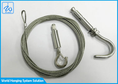 Flugzeug-Draht-Tampen-Schleifungsdraht-Suspendierungs-hängende Ausrüstung mit Haken-Kabel-Greifer