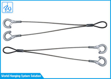 7*19 galvanisierte Drahtseil-Kabel des Edelstahl-304 für Sicherheits-Abzugsleine
