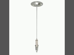 Verbinden Absorber Anker 40.5 * 37MM von Zinklegierung Material mit verstellbarem Draht Kit