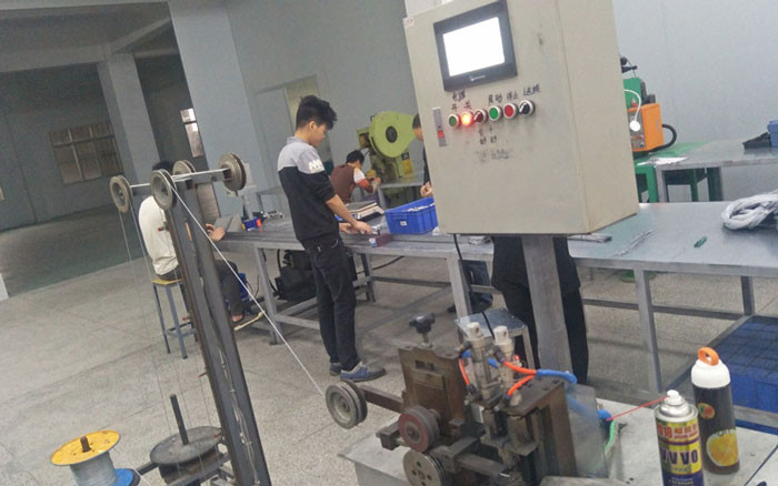 Dongguan Wire Rope Mate HardWare Co,.Ltd. Fabrik Produktionslinie