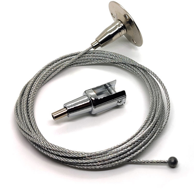 Fertigen Sie Suspendierungs-Gabel-Kabel-Greifer-hängendes System für Anzeigefeld besonders an