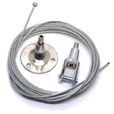 Fertigen Sie Suspendierungs-Gabel-Kabel-Greifer-hängendes System für Anzeigefeld besonders an