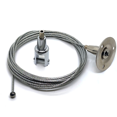 Fertigen Sie Suspendierungs-Gabel-Kabel-Greifer-hängendes System für Anzeigefeld besonders an