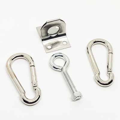 Hochfeste Vinylbeschichtung galvanisierte Kabel-Frühlings-Lanyard Sling For Automobile Door-Bolzen