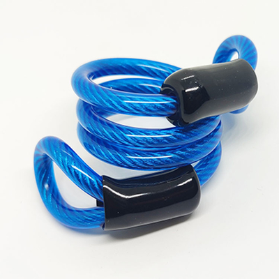 Hochfeste Vinylbeschichtung galvanisierte Kabel-Frühlings-Lanyard Sling For Automobile Door-Bolzen