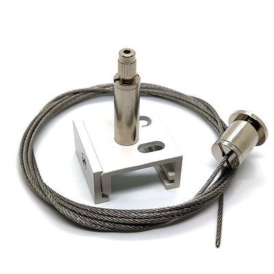 XTSC-Bahn-Aluminiumclip mit Messingkabel-Greifer-hängendem System für Lichter