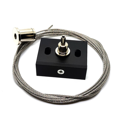 XTSC-Bahn-Aluminiumclip mit Messingkabel-Greifer-hängendem System für Lichter