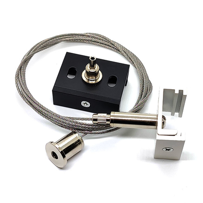 XTSC-Bahn-Aluminiumclip mit Messingkabel-Greifer-hängendem System für Lichter