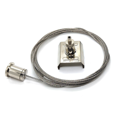 Drahtseil-Greifer-Suspendierung Kit With Aluminum Panel Clip für XTSC-Bahn