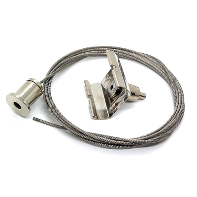 Drahtseil-Greifer-Suspendierung Kit With Aluminum Panel Clip für XTSC-Bahn