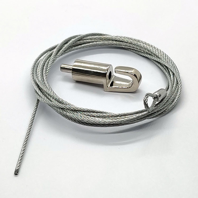 Stahlkabel-Riemen mit stellen Kabel-Greifer auf Bild-hängende Systeme ein