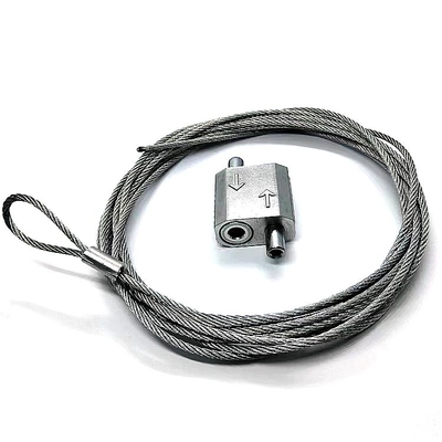 Justierbares 3.0MM Kabel-Schleifungsgreifer-lineare hängende Kit For HVAC-Kanalisierung