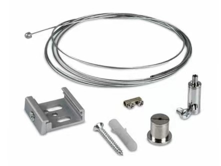 LED-Deckenbogen-Suspendierungs-Ausrüstungen verdrahten hängendes Kit Cable Grippers With Track-Clip