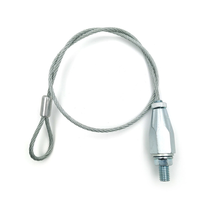 Supportage-Fixierungs-Suspendierung, die Kit With Stainless Steel Wire-Seil-Ösen und Greifer-Kabel-Aufhänger hängt