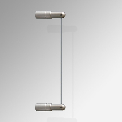 Mehrfunktionaler Wall-To-Wall Kabel-Anzeigen-Aluminiumdraht-hängendes System mit Schienen für Art Paintings And Frames