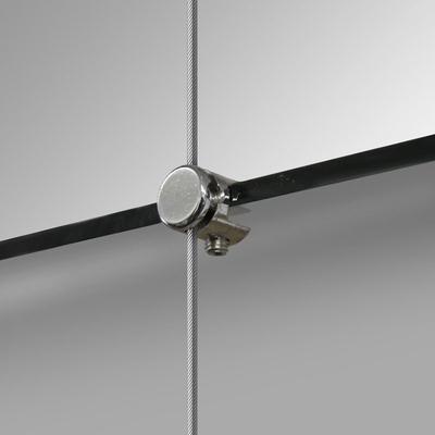 Anodisiertes hängendes Kabel-Aluminiumanzeigesystem für die Werbung des geführten Leuchtkastens