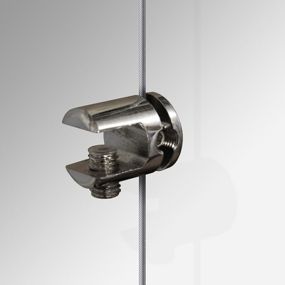 Anodisiertes hängendes Kabel-Aluminiumanzeigesystem für die Werbung des geführten Leuchtkastens