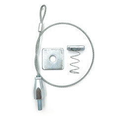 Deckenzubehör Luftkonditionierung Rohrleitungen und Gleis-Suspensionslösung Kit Hardware Deckenklemmen