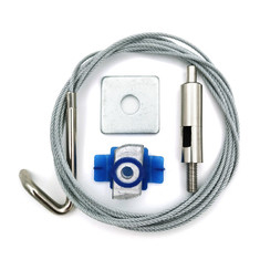 Deckenzubehör Luftkonditionierung Rohrleitungen und Gleis-Suspensionslösung Kit Hardware Deckenklemmen