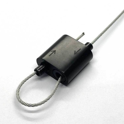 Natürlicher Anodisierter Doppel-End-Kabel-Schleifgreifer für effizientes Kabelmanagement