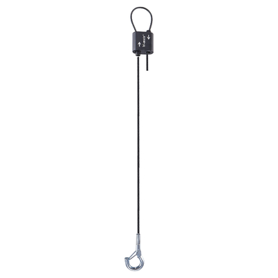 Natürlicher Anodisierter Doppel-End-Kabel-Schleifgreifer für effizientes Kabelmanagement
