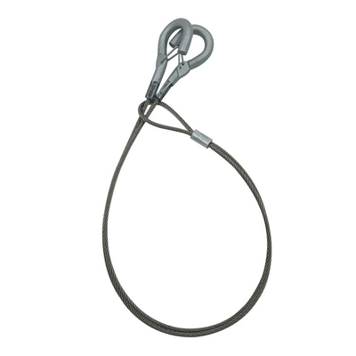 Streckenlicht-Hängekit mit verstellbarem Greifer Stahldraht-Kabel-Aufhängekabel