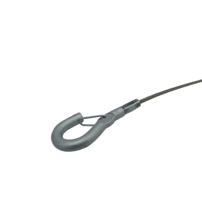 Streckenlicht-Hängekit mit verstellbarem Greifer Stahldraht-Kabel-Aufhängekabel