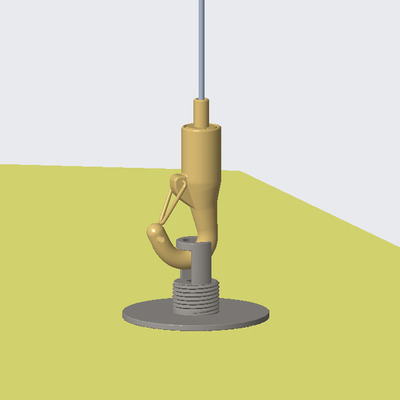Messing-Edelstahldraht-Snap-Hook-Kabel-Hängesystem für akustische Decke