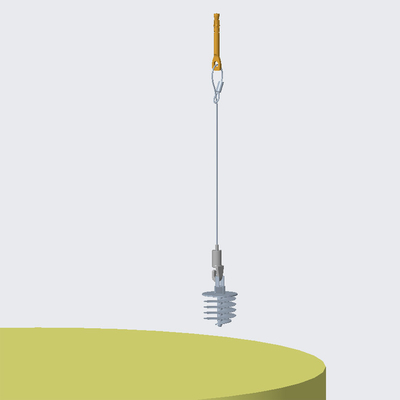 Anschließen Absorber mit verstellbarem Draht-Kit für akustische Decken-Suspension System