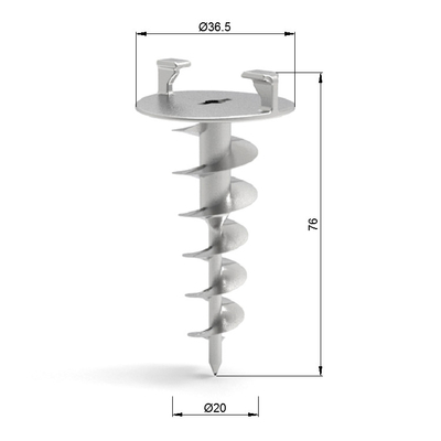 Konzentratoren Anker mit langen, verstellbaren Drahtkits