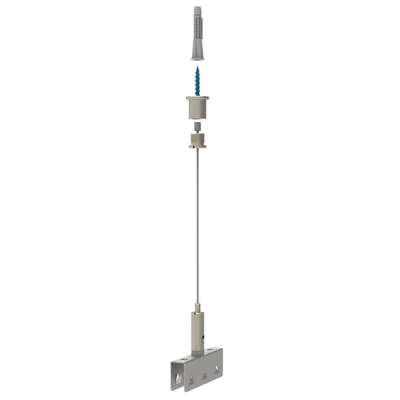 Draht-Suspension-Kit mit Spiral-Anker-Akustik-Suchtafeln