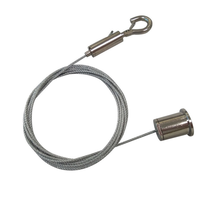 Kabel-Suspension-Kit Deckenmontierte Metallkabel-Haken-Gripper-System für Schalldämpfungspanele