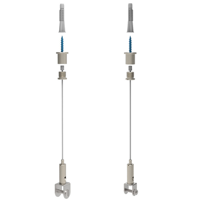 Einfache Installation von hochwertigem Draht und Kabel mit LED-Lichtquelle Deckenlampe U-Klammer