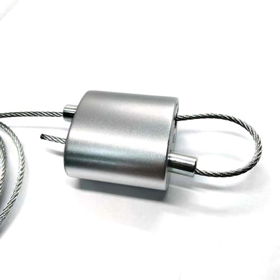 Anpassungsfähiger, verstellbarer Schleifgreifer für Kabel für die Anzeigeindustrie und Aufhängungskits