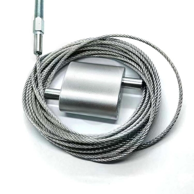 Anpassungsfähiger, verstellbarer Schleifgreifer für Kabel für die Anzeigeindustrie und Aufhängungskits