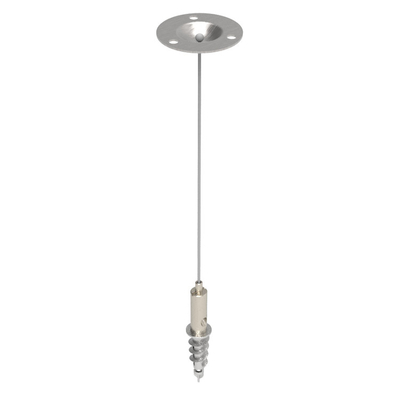 Anpassungsfähige akustisch schalldämpfende Wandplatten mit verstellbarem Draht-Kit für Led-Deckenplatten