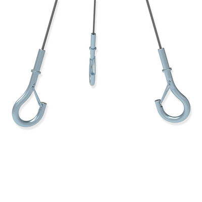 Lautsprecher-Suspension-Harness-Kit für die mittlere Decke Lautsprecher mit 2.0/3.2xxX6MM Carabiner