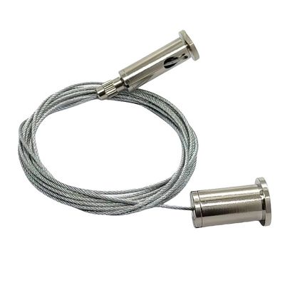 Aufhängungssatz für Kabelgreifer aus Edelstahl für Beleuchtungssysteme