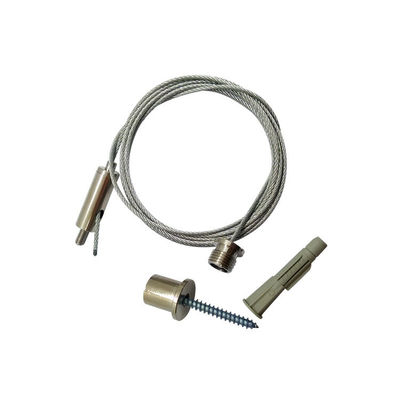 Stainless Steel Cable Suspension Lighting Kit für Falldecken
