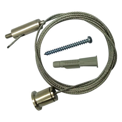 Stainless Steel Cable Suspension Lighting Kit für Falldecken