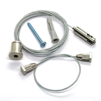 Edelstahl-Hängeleuchten-Deckensystem-Kit