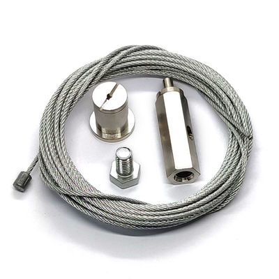 Edelstahl LED-Beleuchtungs-Aufhängeset für Panel-Leuchten