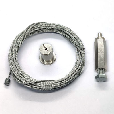 Edelstahl LED-Beleuchtungs-Aufhängeset für Panel-Leuchten