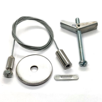 Edelstahl LED-Beleuchtungs-Aufhängeset für Panel-Leuchten