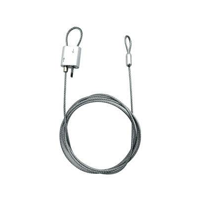 Nickel Plated Cable Looping Gripper with 0.6mm~2.0mm Cable Diameter for Lighting Systems - Free Sample & 7 Days Delivery
