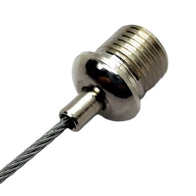 OEM Großhandel G450 Kabel Schalter Drahthalter Gripper Rost-Fade-resistente Wandbefestigung Metallclip Seil Schließkits