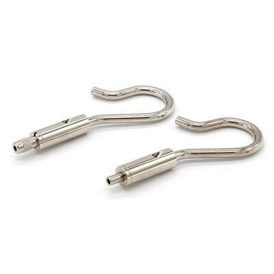 Hochwertiger Messing-Kabelgreifer, verstellbarer Aufhängehaken, Beschlag, Deckenaufhängung, Beleuchtungsschild, Aufspannklemme